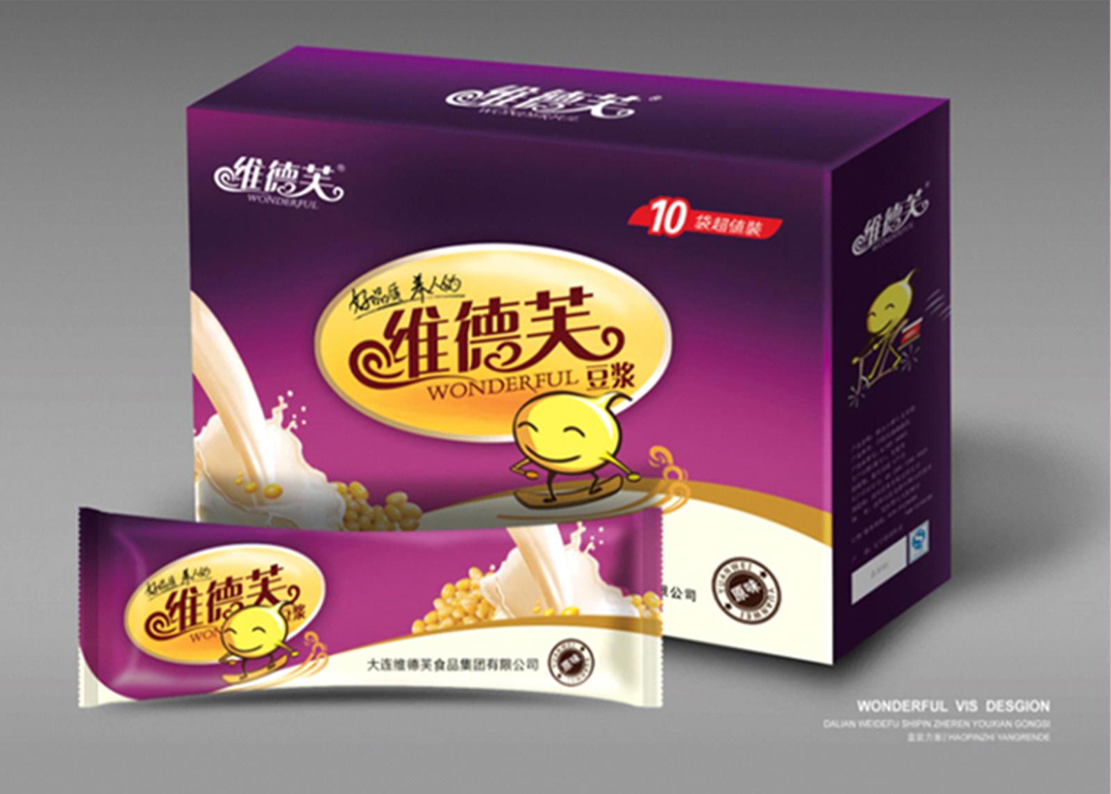 维德芙豆奶包装设计/ DESIGN PACKAGE