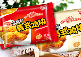 金路易美式鸡块包装设计/ DESIGN PACKAGE